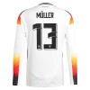 Original Fußballtrikot Deutschland Muller 13 Heimtrikot EURO 2024 Langarm Für Herren